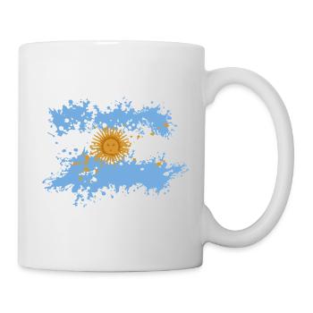 Argentina Flag Splash - Mug - white - Right