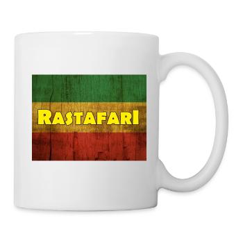 Rastafari - Mug blanc - blanc - Droite