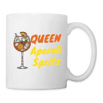 Aperoli Queen – Summer, Spritz & Fun - Mug - white - Right