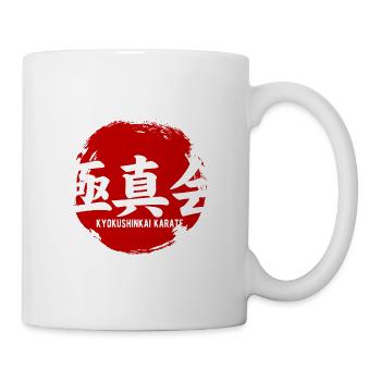 Kyokushin Karate Martial Arts Kanji - Mug - white - Right