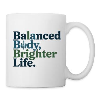 Osteopath Balanced Body Brighter Life Professional - Tasse - Weiß - Rechts