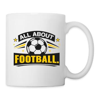 All_about_football - Mug - white - Right