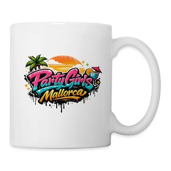 Mallorca Party Girls Graffiti - Tasse - Weiß - Rechts