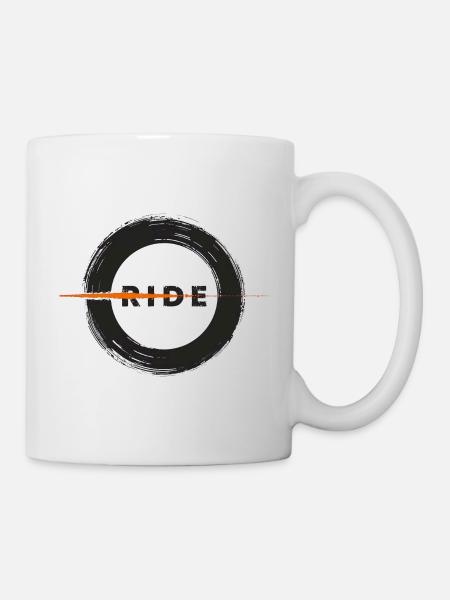 Urban Cycling - Road Art - Mug - white