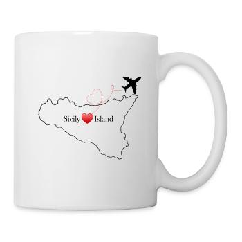 Sicily Island - Mug - white - Right
