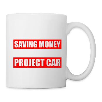 Start saving money Car lover car guy mechanic - Tasse - Weiß - Rechts