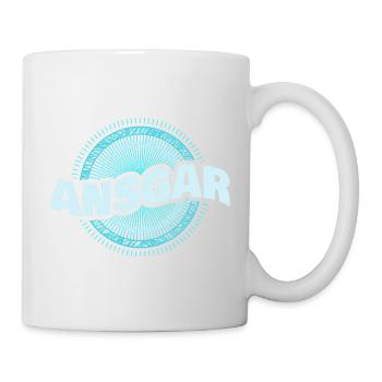 Ansgar as a name - Mug - white - Right
