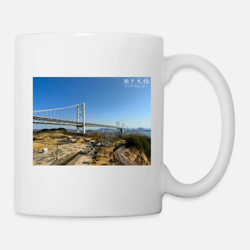 Grand pont de Seto - Mug blanc - blanc