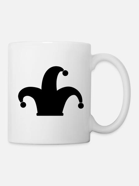Clownhut - Tasse - Weiß