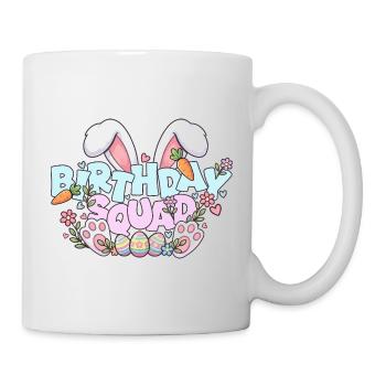 Birthday Squad Happy Easter Sunday Rabbit Bunny - Mug - white - Right