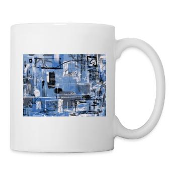 Stadtnotation 2 - Tasse - Weiß - Rechts