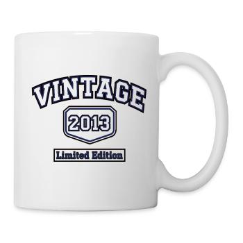 Vintage 2013 College Style Limited Edition - Mug - white - Right