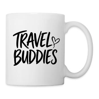 travel buddies - Tasse - Weiß - Rechts