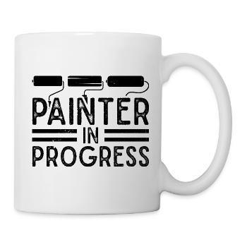 Funny Gifts for Home Painters Professional Painter Ideas - Mug - white - Right