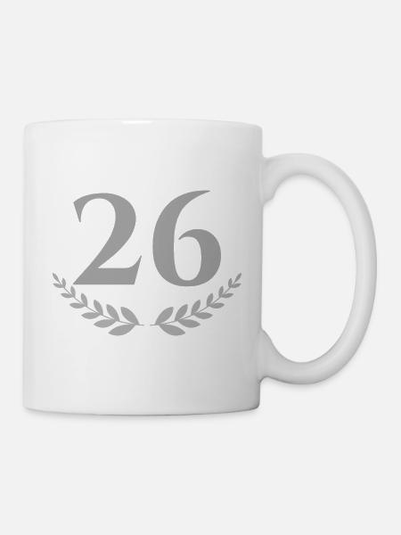 26 - Tasse - Weiß