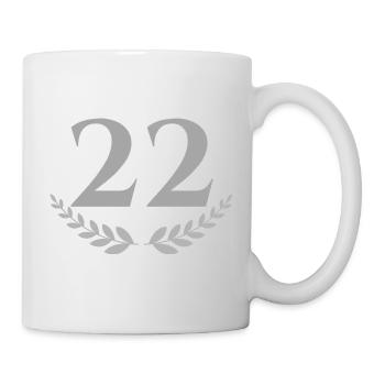 22 - Tasse - Weiß - Rechts