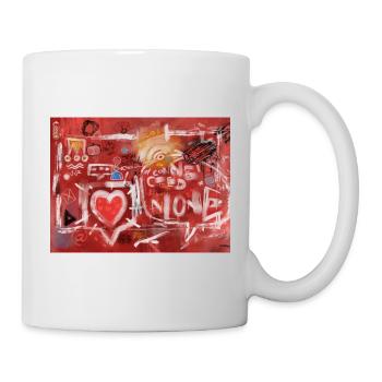 Connected-Alone-Severino-Canepa - Tasse - Weiß - Rechts