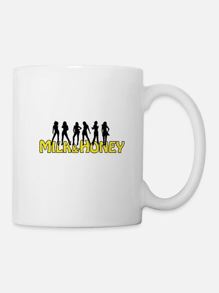 MILK & HONEY - Tasse - Weiß