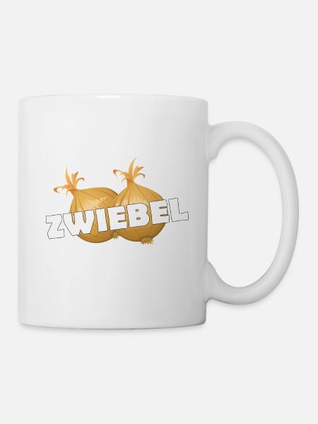 ZWIEBEL - Tasse - Weiß