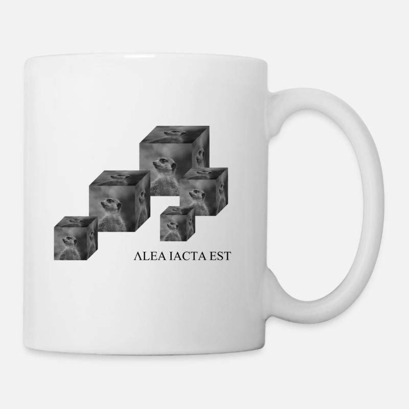 Cubes - Mug blanc - blanc