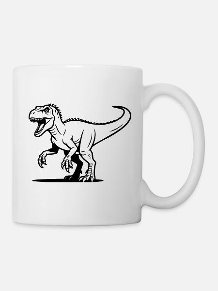 Greifvogel - Tasse - Weiß