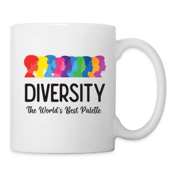 LGBT Pride Month - Diversity. The World's Best Pal - Mug - white - Right