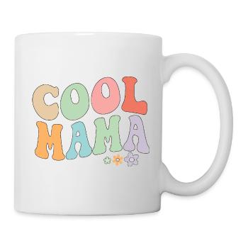 Cool Mama Retro Flowers - Mug - white - Right