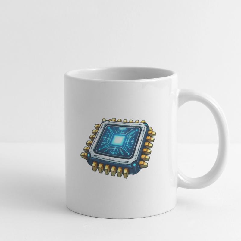 Luminous Microchip Digital Core Mug