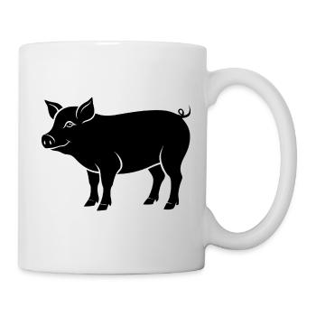 pig - Mug - white - Right