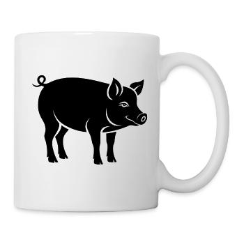 pig - Mug - white - Right
