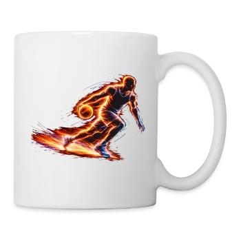 Basketball Player Energy Sport Design - Mug - white - Right