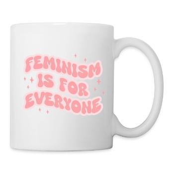 Le féminisme est pour tout le monde - Mug blanc - blanc - Droite