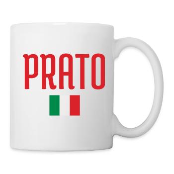 Prato Italy Bold Script - Mug - white - Right