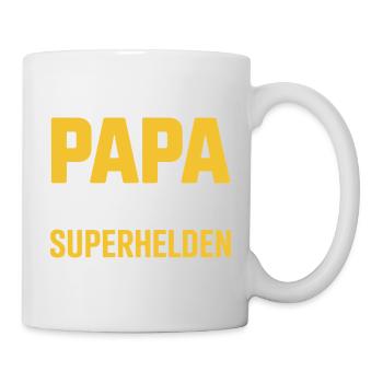 Papa Level Experte Gamer Spruch Zocken Gaming - Tasse - Weiß - Rechts