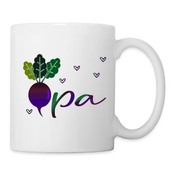 Vegetable Garden Grandpa - Mug - white - Right