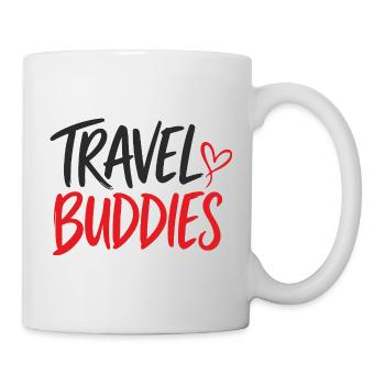 Travel Buddies Heart Logo - Mug - white - Right
