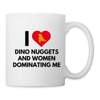 I LOVE DINO NUGGETS - Mug - white - Right