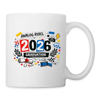 Analog Rebel 2026 Graduation Graduation Ceremony - Mug - white - Right