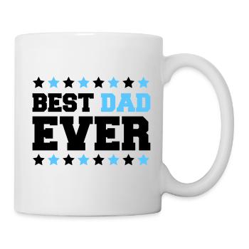 Bold Dad Stars Emblem - Mug - white - Right