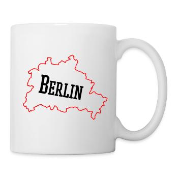 berlin_umriss_02 - Mug - white - Right