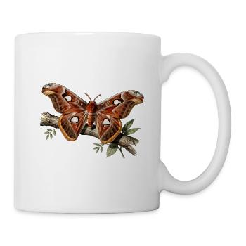 Attacus-Motte - Tasse - Weiß - Rechts