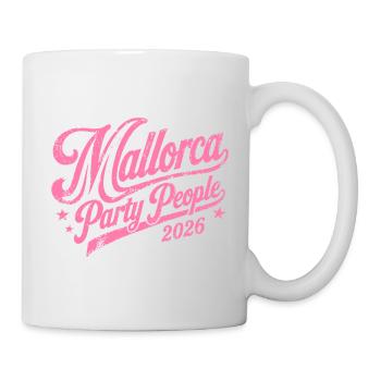 Malle 2026 Mallorca Party People 2026 - Tasse - Weiß - Rechts