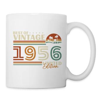 1956 Vintage Rétro Cadeau D'anniversaire - Mug blanc - blanc - Droite