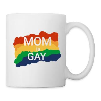 Lesbian Mom for Maternity - Mug - white - Right