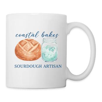 Sourdough Bread Baking Baker Artisan Coastal Bakes - Mug - white - Right
