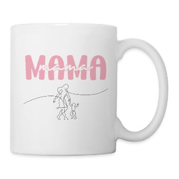 Mama Pink Lettering - Mug - white - Right