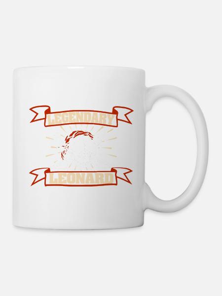 Leonard - Tasse - Weiß