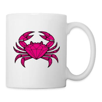 Cancer – Protection et force - Mug blanc - blanc - Droite