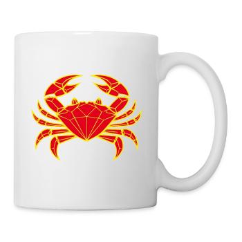 Cancer – Protection et force - Mug blanc - blanc - Droite