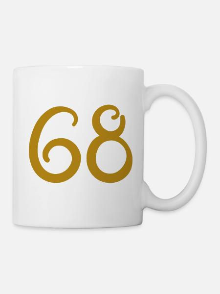 68 - Tasse - Weiß